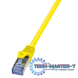 LOGILINK S/FTP Cat.6a 5 m Żółty 5 Patchcord