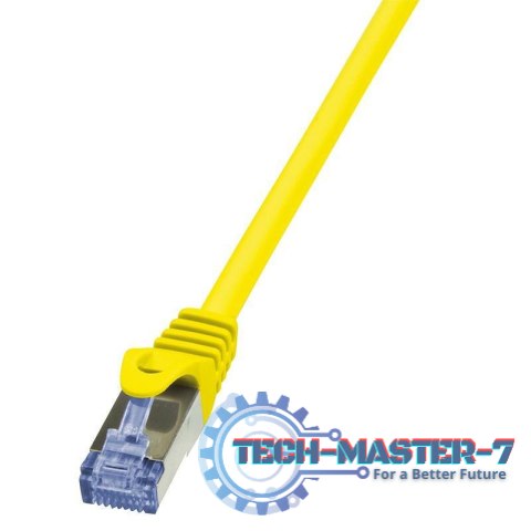 LOGILINK S/FTP Cat.6a 5 m Żółty 5 Patchcord