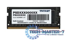 Pamięć PATRIOT (SODIMM/DDR4/8 GB/2666MHz/19CL/SINGLE)