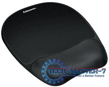Podkladka pod mysz i nadgarstek Memory Foam Czarna