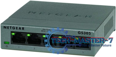 Przełącznik NETGEAR GS305-300PES (5x 10/100/1000 ) Przełącznik NETGEAR GS305-300PES (5x 10/100/1000 )