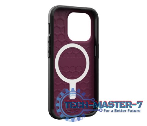 UAG Civilian Magsafe - obudowa ochronna do iPhone 15 Pro kompatybilna z MagSafe (bordeaux) UAG Civilian Magsafe - obudowa ochronna do iPhone 15 Pro kompatybilna z MagSafe (bordeaux)