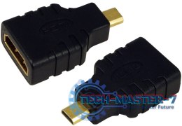 Adapter LOGILINK HDMI - Micro HDMI HDMI (A) - Micro HDMI (D) AH0010