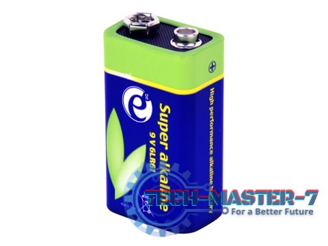 Baterie GEMBIRD Alkaliczna 6LR61 500mAh 1 szt. EG-BA-6LR61-01