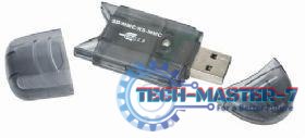 Czytnik kart pamięci GEMBIRD USB 2.0 FD2-SD-1 Czytnik kart pamięci GEMBIRD USB 2.0 FD2-SD-1