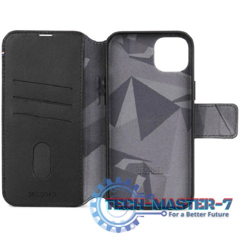 Decoded Detachable Wallet - skórzana obudowa ochronna do iPhone 15 Plus kompatybilna z MagSafe (black) Decoded Detachable Wallet - skórzana obudowa ochronna do iPhone 15 Plus kompatybilna z MagSafe (black)