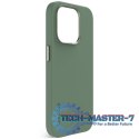 Decoded - silikonowa obudowa ochronna do iPhone 15 Pro Max kompatybilna z MagSafe (sage leaf green)