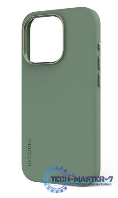 Decoded - silikonowa obudowa ochronna do iPhone 15 Pro kompatybilna z MagSafe (sage leaf green) Decoded - silikonowa obudowa ochronna do iPhone 15 Pro kompatybilna z MagSafe (sage leaf green)