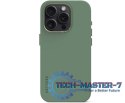 Decoded - silikonowa obudowa ochronna do iPhone 15 Pro kompatybilna z MagSafe (sage leaf green)