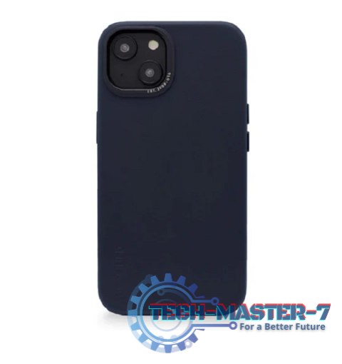 Decoded - skórzana obudowa ochronna do iPhone 14 Plus kompatybilna z MagSafe (steel blue)