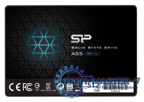 Dysk SSD SILICON POWER Ace A55 512 GB A55 (2.5″ /512 GB /SATA III (6 Gb/s) /560MB/s /530MB/s)