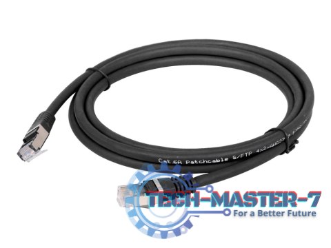 GEMBIRD PP6A-LSZHCU-BK-3M 3 Patchcord