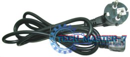 Kabel zasilający GEMBIRD Standardowy 1.8m. PC-186A-VDE