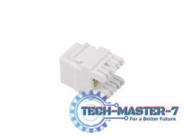 Moduł keystone gniazdo RJ45 - LSA kat.5e UTP 180 stopni do puszki montażowej
