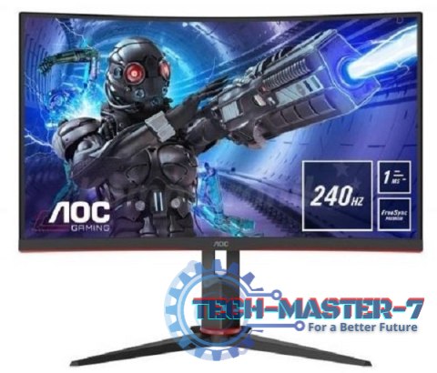 Monitor AOC C32G2ZE/BK (31.5" /VA /240Hz /1920 x 1080 /Czarno-czerwony) Monitor AOC C32G2ZE/BK (31.5" /VA /240Hz /1920 x 1080 /Czarno-czerwony)