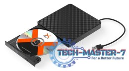 Napęd optyczny DVD+/-RW Zewnętrzny USB Czarny