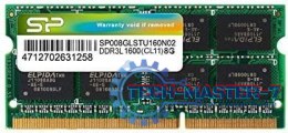 Pamięć SILICON POWER (SODIMM/DDR3/8 GB/1600MHz/1.35V/11CL/SINGLE)