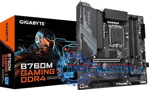 Płyta główna GIGABYTE B760M GAMING X DDR4 LGA1700 MICRO ATX Płyta główna GIGABYTE B760M GAMING X DDR4 LGA1700 MICRO ATX
