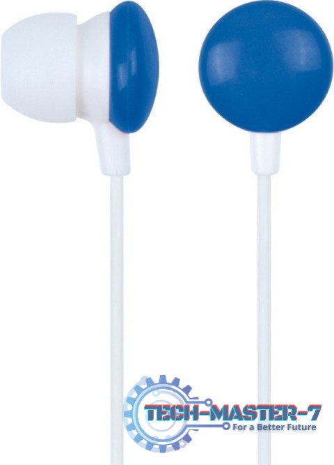 Słuchawki Douszne GEMBIRD Candy Biało-niebieski (0.9m /3.5 mm wtyk/Biało-niebieski)
