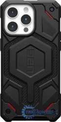 UAG Monarch Pro - obudowa ochronna do iPhone 15 Pro kompatybilna z MagSafe (kevlar black)