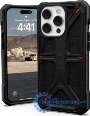 UAG Monarch - obudowa ochronna do iPhone 14 Pro (kevlar black)