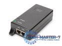 Zasilacz/Adapter PoE+ 802.3at, max. 48V 30W Gigabit 10/100/1000Mbps, aktywny