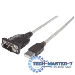 Adapter MANHATTAN 205153 USB - RS232