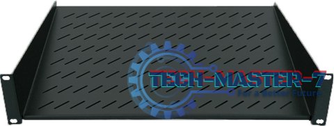 Intellinet Półka stała 19'' 1U głębokość 150 mm, czarna