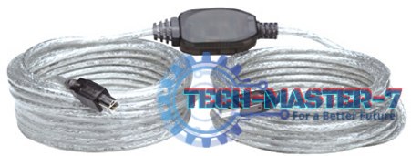 KABEL USB MANHATTAM 2.0 A-B M/M 11M AKTYWNY 510424
