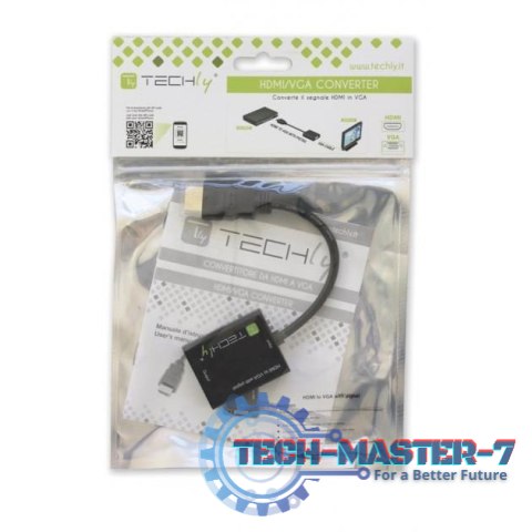 Konwerter TECHLY 301658 HDMI - VGA Konwerter TECHLY 301658 HDMI - VGA