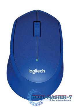 Mysz Bezprzewodowa LOGITECH M330 Silent Plus Niebieski