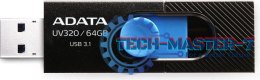 Pendrive (Pamięć USB) A-DATA (64 GB /Czarno-niebieski )