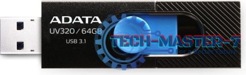Pendrive (Pamięć USB) A-DATA (64 GB /Czarno-niebieski )