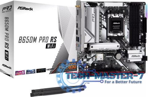 Płyta główna ASROCK B650M PRO RS WIFI AM5 MICRO ATX
