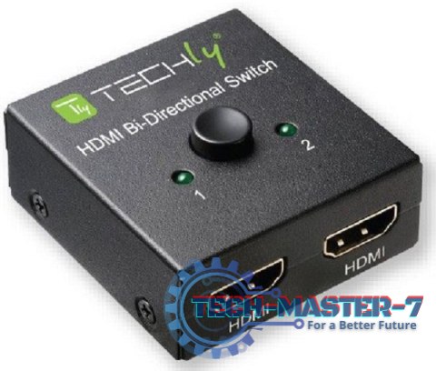 Przełącznik/Rozdzielacz Video TECHLY IDATA HDMI-22BI2