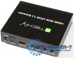 Przełącznik/Rozdzielacz Video TECHLY IDATA HDMI-EA74K