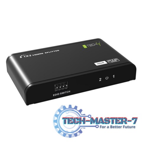 Przełącznik/Rozdzielacz Video TECHLY IDATA HDMI2-4K2HDR Przełącznik/Rozdzielacz Video TECHLY IDATA HDMI2-4K2HDR