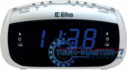 Radiobudzik ELTRA ZOSIA 312PLL Biały
