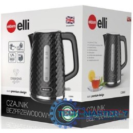 Czajnik ELDOM C280C (1.7L /2200W /Czarno-srebrny )