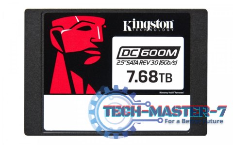 Dysk SSD KINGSTON SEDC600M/7680G (2.5″ /7.68 TB /SATA III /560MB/s /530MB/s)