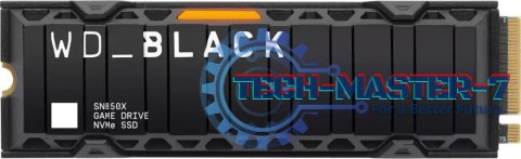 Dysk SSD WD WDS100T2XHE Black (M.2 2280″ /1 TB /PCIe NVMe 4.0 x4 /7300MB/s /6300MB/s)