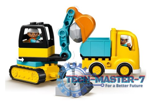LEGO 10931 Duplo - Ciężarówka i koparka gąsienicowa LEGO 10931 Duplo - Ciężarówka i koparka gąsienicowa