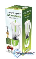 Mikser stojący ESPERANZA Pina colada EKM023G(400W / Biało-zielony)