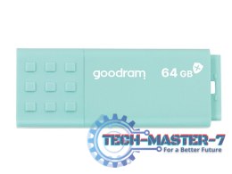 Pendrive (Pamięć USB) GOODRAM (64 GB /USB 3.0 /Miętowy )
