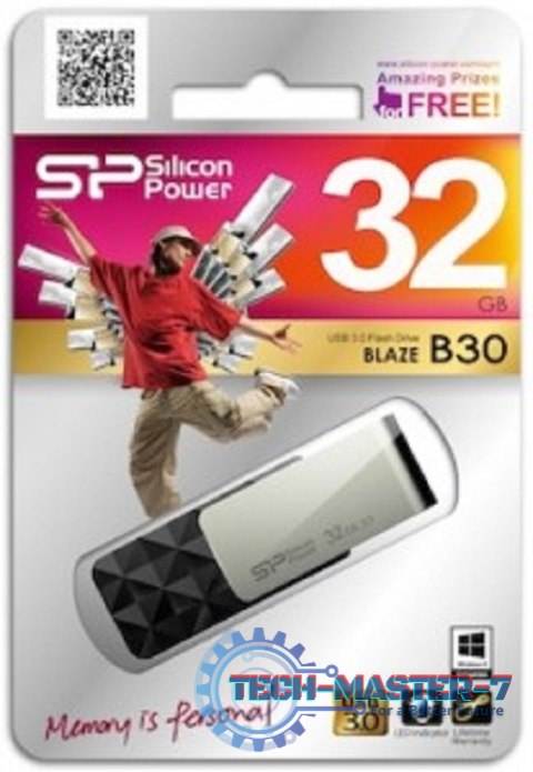 Pendrive (Pamięć USB) SILICON POWER (32 GB /USB 3.0 /Czarny ) Pendrive (Pamięć USB) SILICON POWER (32 GB /USB 3.0 /Czarny )