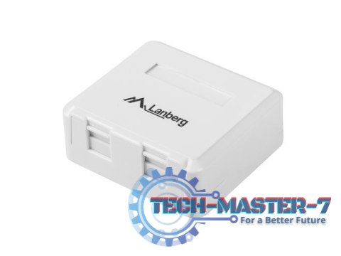 Puszka natynkowa na dwa moduły keystone OK1-0002-W Puszka natynkowa na dwa moduły keystone OK1-0002-W