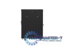SZAFA INSTALACYJNA RACK STOJĄCA 19" 22U 600X800 CZARNA DRZWI PERFOROWANE LANBERG (FLAT PACK)