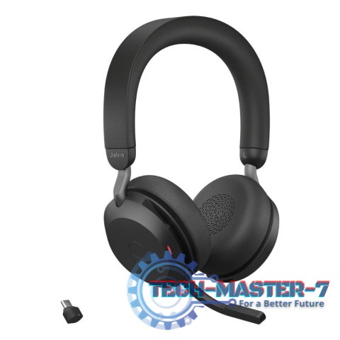 Słuchawki bezprzewodowe JABRA Evolve2 75 Link380c UC Stereo (Czarny)