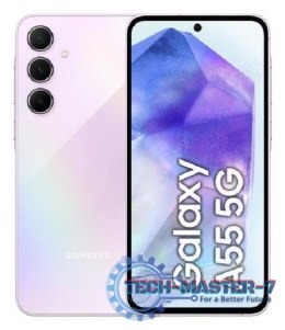 Smartphone SAMSUNG Galaxy A55 5G 8/128 GB Fioletowy 128 GB Fioletowy SM-A556BLVAEUE