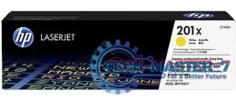 Toner HP 201X Żółty CF402X CF402X